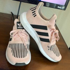 Light pink/baby pink girls Adidas